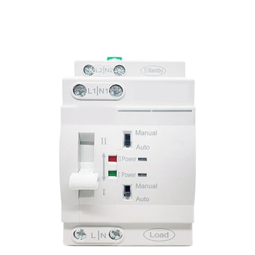 220V Household Dual Power Transfer Switch Power Distribution Systems with 32A 40A 50A and 63A Ratings(C) von UDAMX