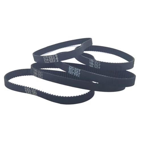 2GT/GT2 Zahnriemen 184 186 188 190 192 194 196 198 200 202 204 206 208 210 212 214 216 218 220 222 224 226 Breite 6 mm(2GT-220) von UDAMX
