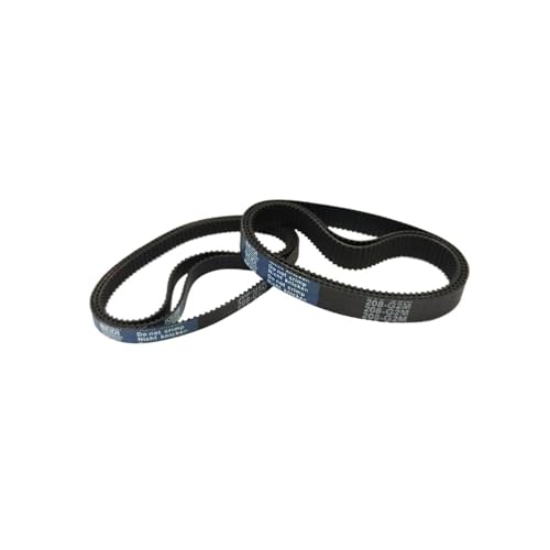2GT geschlossener Gummi-Zahnriemen, Teilungslänge 212 214 218 220 224 226 230 236 240 244 250 mm, Breite 4/6/10/15 mm, 240-gt2 224-gt2(2GT-218mm,3PCS_10MM) von UDAMX