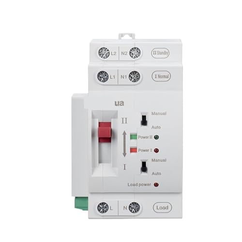 2P AC 220V 63A 2 Poles Household ATS Dual Power Automatic Transfer Switch 2P AC 220V 63A 2 Poles Household ATS Dual Power Automatic Transfer Switch von UDAMX