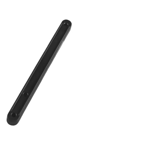 2PCS Schubladenschiene Zweispurige untere Unterstützung Kleiderschrank Führungsschiene Gleitkanal Tastaturzubehör(Black,235mm) von UDAMX