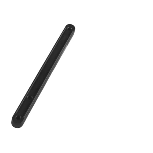 2PCS Schubladenschiene Zweispurige untere Unterstützung Kleiderschrank Führungsschiene Gleitkanal Tastaturzubehör(Black,298mm) von UDAMX