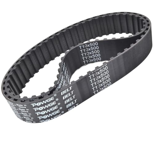 2PCS T10 Zahnriemen Lp=500 510 520 530 540 550 560 570 580 600 610 630 640 650 660 680 690 700 710 Breite 10-50mm Gummi(T10-530-(53 Teeth),2PCS_12MM) von UDAMX