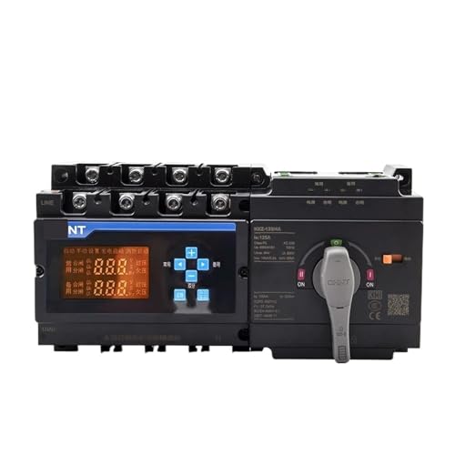 ATS 125A 250A 400A 630A 4P Dual Power Automatic Transfer Switch With Display Control Panel NXZ-250/4A NXZ-630/4A(CHNT 400A 4P) von UDAMX
