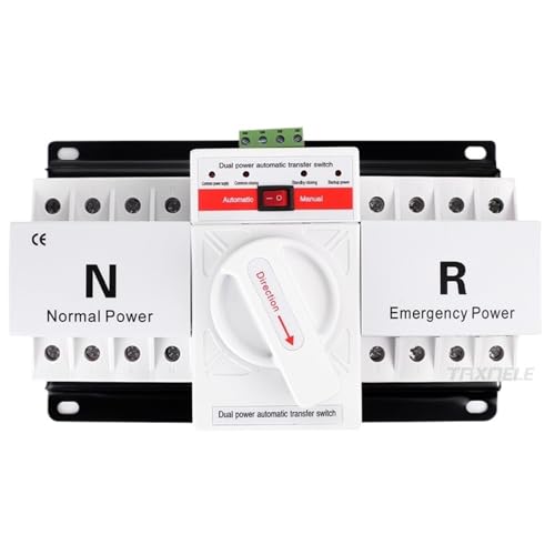 ATS 2P 4P 63A 230V 380V Circuit Breaker Dual Power Automatic transfer switch transfer switch(4P) von UDAMX
