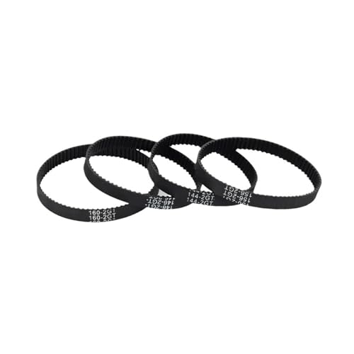 C-3 3D-Drucker-Teile GT2 6 mm geschlossener Gummi-Zahnriemen 2GT Länge 140 142 144 146 148 150 152 154 156 158 160 mm(2GT152) von UDAMX