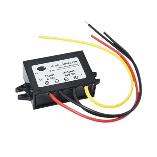 DC 8V-36V zu 12V/24V Power Converter 1A 2A 3A 4A Boost-Regler Step-Up/Down Spannungsstabilisatormodul(2A,8-36V_12V) von UDAMX