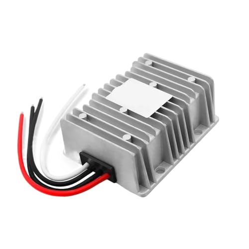 DC zu DC 12 V bis 13,8 V 21 A 25 A 30 A Aluminiumgehäuse Wasserdicht Step Up Boost Versorgung 13,8 VDC Spannungsregler(30A) von UDAMX