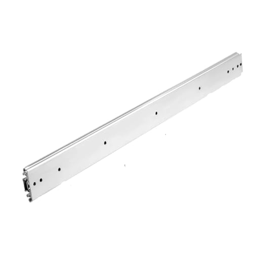 Feststellbare 18-60-Zoll-Schienen mit 500-lbs-Hochleistungs-Schubladenführungen, 3-fach-Führungsschiene, Vollauszugskugel, industriell, 76 mm Breite(20 Inch) von UDAMX