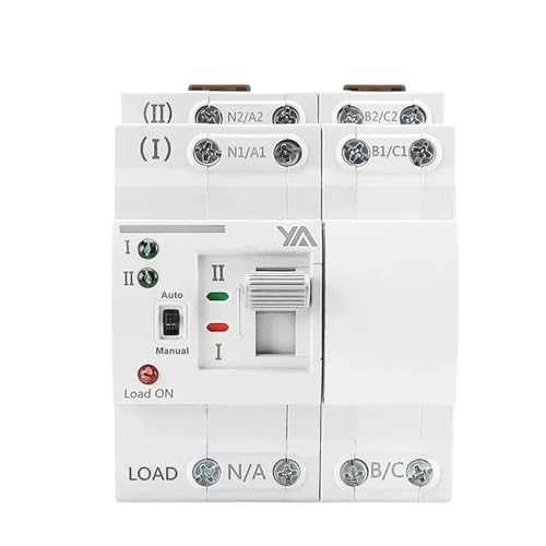 G2R Schiene 2P 4P ATS Dual Power Automatic Transfer Switch Elektrische Wahlschalter Unterbrechungsfreie Stromversorgung 63A 110V 220V(4P 63A 220V) von UDAMX