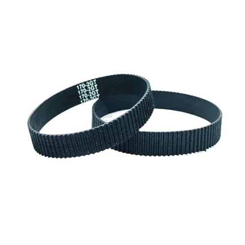 GT2 2GT Breite 6 mm/10 mm 2M Gummiriemen Synchronriemen Kreisriemenumfang 178–270 mm Geeignet for 3D-Druckerzubehör(2GT-184mm,1PC_6MM) von UDAMX