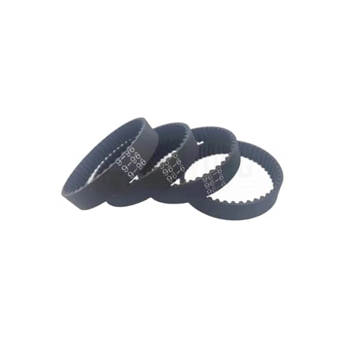 GT2 2GT Zahnriementeilung 2 mm Breite 6 mm geschlossener Gummi-Antriebsriemen Umfang 96–108 mm 3D-gedruckte Teile(2GT-106mm,1PC_6MM) von UDAMX