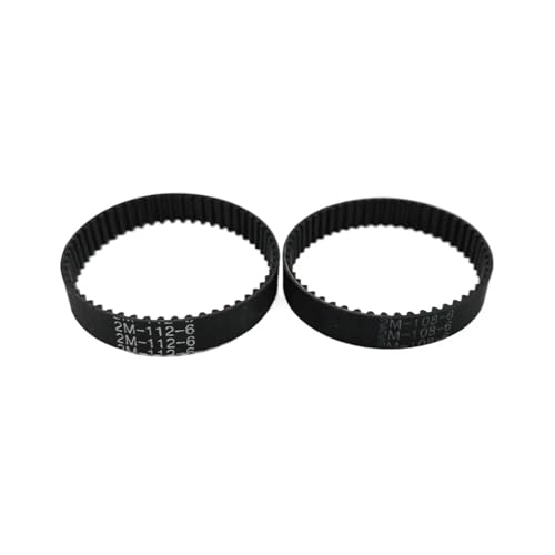 GT2 Synchroner Zahnriemen, 98-196 mm, Zubehör für 3D-Drucker, Breite 6 mm, Gummidichtung, Abstand 2GT, 2 mm (98 mm) von UDAMX