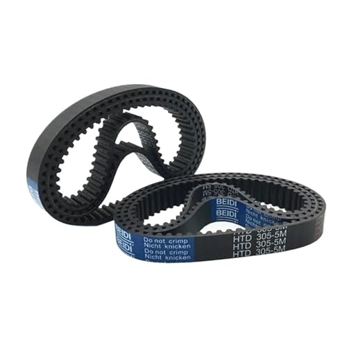 HTD 5M Gummi-Zahnriemenumfang 635/640/645/650/655 mm – 790/795/800/805/810/815/820 mm, Breite 10/15/20/25/30/40 mm(5M-730mm,1PC_10MM) von UDAMX