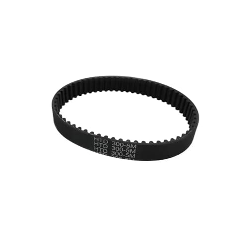 Kreiszahn HTD 5M Synchronriemen Breite 10/15/20/25 mm C=HTD5M150~HTD5M420 Gummi-Zahnriemen mit geschlossener Schleife Zahnteilung 5 mm(HTD5M175,1PC_15MM) von UDAMX