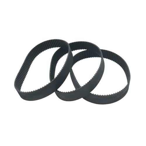 Riemenbreite 6/10/15 mm GT2-Zahnriemen mit geschlossener Schleife, Gummiumfang 198 mm ~ 300 mm, Synchronriemen, 3D-Drucker-Riementeile(206mm,Width 10mm) von UDAMX