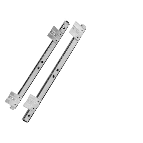Schreibtisch-Tastatur-Schubladenschiene, Schreibtisch-Tablett-Gleitschiene, Untertisch-Computer-Gleitschiene(Black) von UDAMX