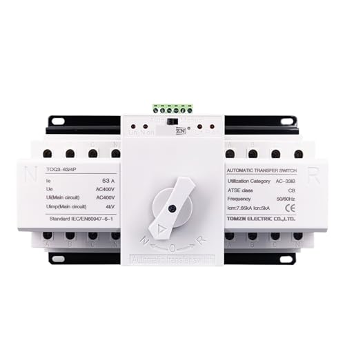 T4P 63A 380V MCB type Dual Power Automatic transfer switch ATS(2 input 2 output) von UDAMX