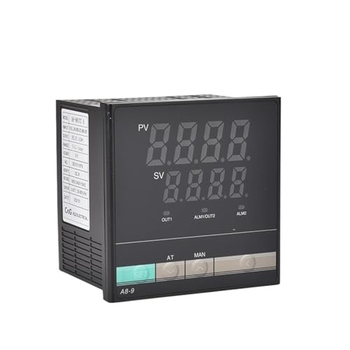 UDAMX A8-9 K Typ PID Intelligente Anpassung Digitale Temperaturanzeige Controller 96 * 96 MM(2Alarm,96x96mm TC Relay) von UDAMX