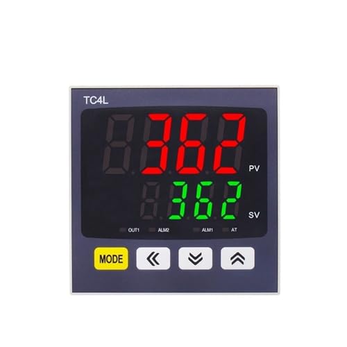 UDAMX LCTC PID-Temperaturregler SSR + Relais 4-20 mA-Ausgang Mehrere Eingänge TC4L 96 * 96 PID-Digitalregler Intelligente Anzeige(SSR Relay Opt 2Alm) von UDAMX