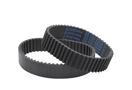 Zahnriemen HTD5M-120/125/175/180/200/210 mm Gummi-Synchronriemen Breite 15/20/25 mm for 5M Zahnriemenscheibe(HTD5M125-25T-125mm,1PC_20MM) von UDAMX