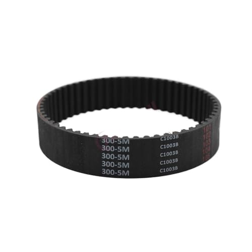 Zahnriemen mit geschlossener Schlaufe aus Gummi HTD 5M Breite 10 mm Länge 200 205 215 mm (5M - 200 mm, 2 Stück, 10 mm) von UDAMX