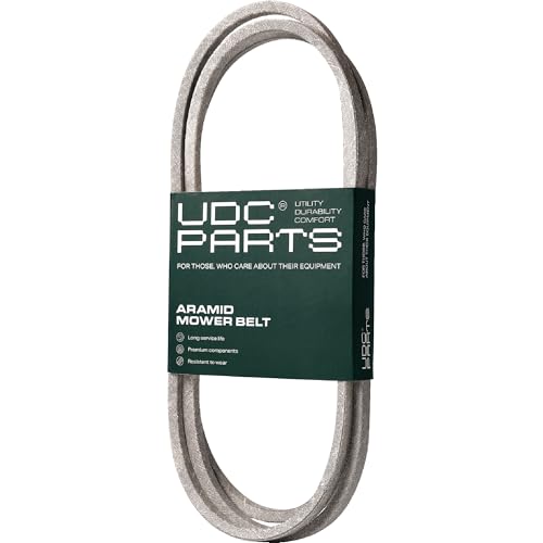 UDC Parts 1-633127 Deckriemen für Exmark Lazer Z 152.4 cm 633127 1-633127-SL AS X E S XS XP DS Series / Aramid Cord / 371.3 cm von UDC Mower Belts