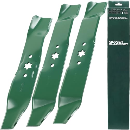 UDC Parts 942-0611A Mulchmesser, 117,8 cm, 3er-Pack, passend für Cub Cadet, MTD, Troy Bilt, Toro, ersetzt OEM-Nr. 742-04125 742-0611 742-0611A 742-0644 742-0644-0637 942-042-042-042-042-042-044 125 UDC Parts 942-0611A Mulchmesser, 117,8 cm, 3er-Pack, passend für Cub Cadet, MTD, Troy Bilt, Toro, ersetzt OEM-Nr. 742-04125 742-0611 742-0611A 742-0644 742-0644-0637 942-042-042-042-042-042-044 125 von UDC Parts