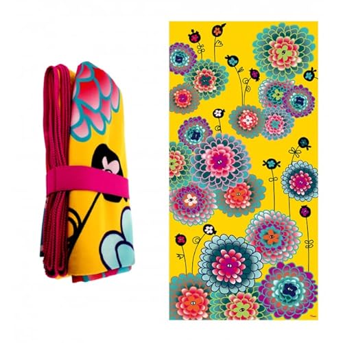 UDC Pylones Strandtuch, Mikrofaser, Dahlia von UDC