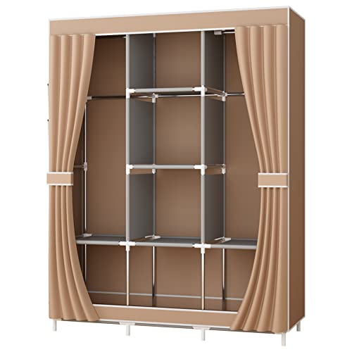 UDEAR Einfach Kleiderschrank aus Stoff Faltschrank Stoffschrank Bedroom Wardrobes von UDEAR