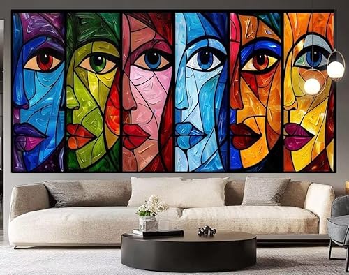Diamond Painting Abstrakt Gesicht diamond painting erwachsene groß xxl 250 x 90 cm 5D Diamant malerei Set Full Square Kristall Strass DIY Stickerei Kreuzstich Diamond Art für Home Dekor Gifts F49 Diamond Painting Abstrakt Gesicht diamond painting erwachsene groß xxl 250 x 90 cm 5D Diamant malerei Set Full Square Kristall Strass DIY Stickerei Kreuzstich Diamond Art für Home Dekor Gifts F49 von UDERUI