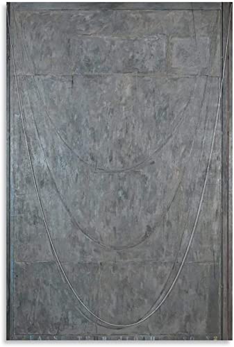 UDERUI Berühmte Jasper Johns Poster Abstrakte Pop-Wandkunst Jasper Johns Drucke Jasper Johns Leinwandgemälde für Zuhause Wanddekoration Bild 50x70cm Kein Rahmen von UDERUI