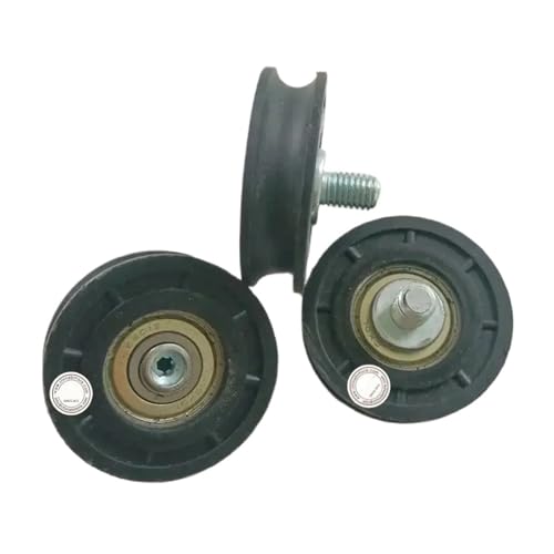 Aufzug Tür Hängen Rad Lift Ersatzteile Schwarz Nylon Kleiderbügel Roller 56 * 16 * 6201 Schraube M10 OD 56mm von UDHBJEBQ