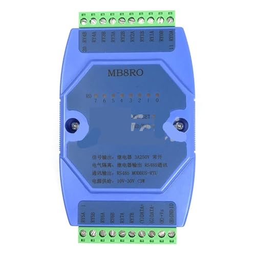 Schaltausgangsmodul 8 Relaisausgänge Isolationstyp MODBUS RTU RS485-Kommunikation Schaltausgangsmodul 8 Relaisausgänge Isolationstyp MODBUS RTU RS485-Kommunikation von UDHBJEBQ