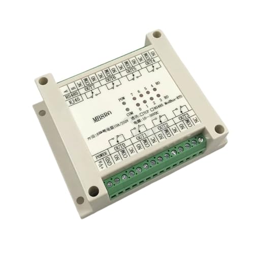Schalterausgangsmodul 8 Relaisausgang Isolationstyp Modbus RTU RS485 Kommunikation von UDHBJEBQ