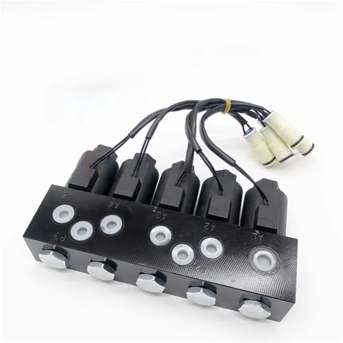 Set mit doppelten, temporären Magnetventilen EC60 80 150 210 240 260 B, Zubehör für Bagger (Clear) von UDHBJEBQ