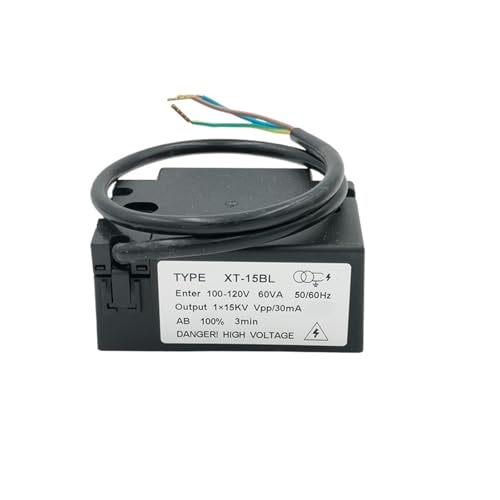 UDHBJEBQ 100-120 V Hochspannungszünder Heizölkessel Zündung Gasbrenner Zündgerät Steuereinheit 110 V Single/Bipolar(Forgas Burner) von UDHBJEBQ