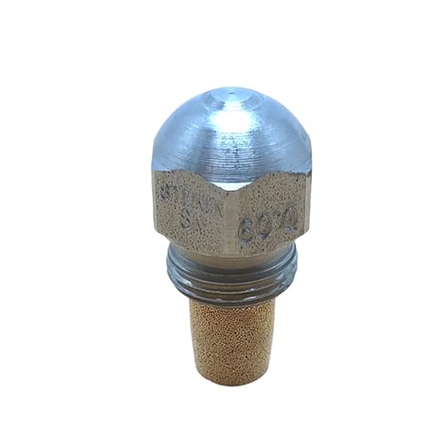 UDHBJEBQ 9/16 Zoll 60 Grad Edelstahl Steninen Ölbrenner Jet Vollkegel Kraftstoffsprühdüse mit Filter Brennerzubehör(1.5 GPH 60 Degree) von UDHBJEBQ