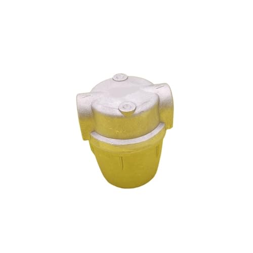 UDHBJEBQ Brenner-Dieselöl-Siebfilter, 1/4" oder 1/2" Aluminiumbecher, Ölsiebfilter, transparenter Becher for Brenner oder Kessel(1 of 2 inch Filter) von UDHBJEBQ
