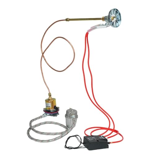 UDHBJEBQ Diesel-Ölbrenner-Zündsystem, kleines Verbrennungssystem mit Luftzerstäubungssiphon, Vollkegel-Öldüse, stabile Flamme(60S 3.75 GPH Comb) von UDHBJEBQ
