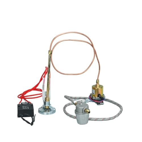 UDHBJEBQ Dieselbrenner-Zündsystem: Hochspannung, Zünder, Flammenstabilisator, elektromagnetische Pumpe for Schweröl(A Set Diesel 3.0GPH) von UDHBJEBQ