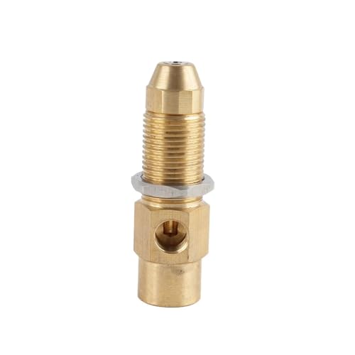 UDHBJEBQ Messing Altölbrennerdüse Gewinde Luftzerstäubungsdüse Heizöldüse Kesselverbrennung Diesel Schwerölbrenner(1.0mm bore Diameter) von UDHBJEBQ