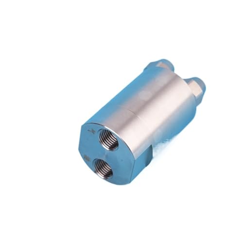 UDHBJEBQ Siphonkegel-Luftzerstäuberdüse aus Edelstahl – for Diesel-/Schweröl-/Altölbrenner – 3-Loch-Design, 15–45 ° Sprühwinkel(2.1mm) von UDHBJEBQ