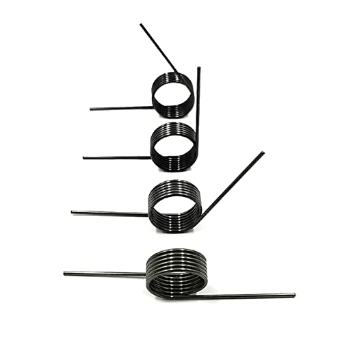 V-förmige Feder, Torsionsfeder, 10 Stück Torsionsfederdrahtdurchmesser 2,0 mm V-Typ-Federaußendurchmesser 10–20 mm Winkel 180/120/90/60 Grad(2.0x11mm 6 Laps (90°)) von UDJKSHAL