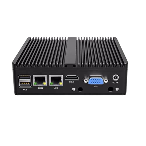 UDPTCP Firewall, Celeron N2840 2x RJ45 (1000M), USB 3.0, HDMI, VGA, kein RAM ohne mSATA SSD (8 GB RAM 256 GB SSD) von UDPTCP