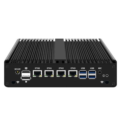 UDPTCP Micro Firewall Appliance I7-8550U Lüfterloser Mini PC DDR4 HD DP Dual Display Industrial PC 4 I211-LAN USB3.0 6 COM WiFi Firewall Router PC AES-NI 16GB RAM 256GB SSD UDPTCP Micro Firewall Appliance I7-8550U Lüfterloser Mini PC DDR4 HD DP Dual Display Industrial PC 4 I211-LAN USB3.0 6 COM WiFi Firewall Router PC AES-NI 16GB RAM 256GB SSD von UDPTCP