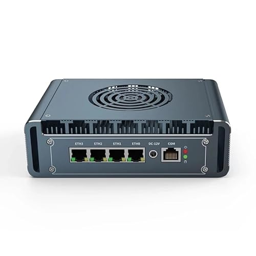 UDPTCP - N6000 Mini-PC-Lüfter mit 4 LAN-Ports i226-V 2,5 Gbe, DDR4 1 M.2, 2 USB3.0, 2 USB2.0, SIM-Kartensteckplatz, Dualband-Mini-WLAN-Computerhalterung für UDPTCP - N6000 Mini-PC-Lüfter mit 4 LAN-Ports i226-V 2,5 Gbe, DDR4 1 M.2, 2 USB3.0, 2 USB2.0, SIM-Kartensteckplatz, Dualband-Mini-WLAN-Computerhalterung für von UDPTCP