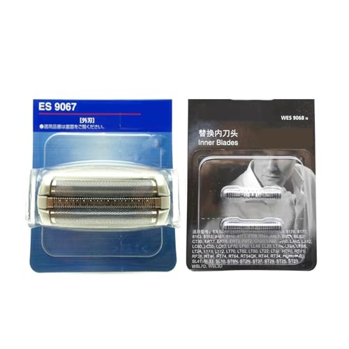 ES9067 WES9068, Kompatibel Mit Panasonic, ES8224 ES8228 ES8232 ES8232P ES8237 ES8238 ES8238P, Rasierer Cutter Kopf Mesh Klinge Ersatz(ES9067 WES9068) von UDXVUXCX
