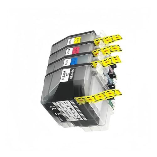 1Set LC3219 LC3219XL LC3217 LC3217XL Tintenpatrone mit Chip, kompatibel mit Brother MFC-J5330DW J5335DW J5730DW J5930DW J6530DW J6935DW(1Set LC3217) von UDXZAIJQ