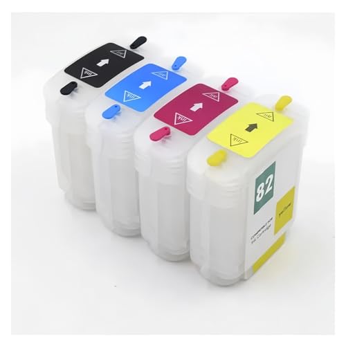 69 ml 130 ml HP10 82 nachfüllbare Tintenpatrone mit Ciss-Chip, kompatibel mit HP Designjet 510 500 800 500Ps 800Ps 510ps Plus-Drucker(H500 69ML) von UDXZAIJQ